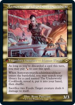 0417 Asmoranomardicadaistinaculdacar (Retro Frame) (Foil Etched) R Modern Horizons 2