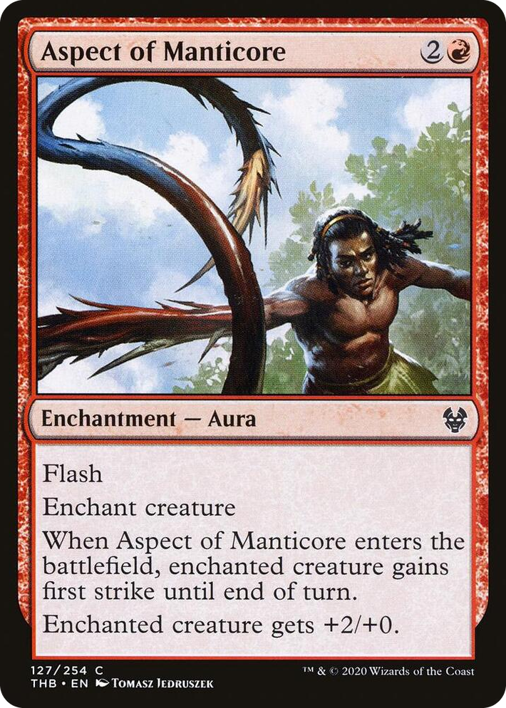 0127 Aspect of Manticore C Theros Beyond Death