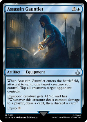 0012 Assassin Gauntlet U Universes Beyond: Assassin's Creed