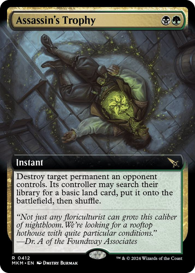 0412 Assassin's Trophy (Extended Art) R Murders at Karlov Manor