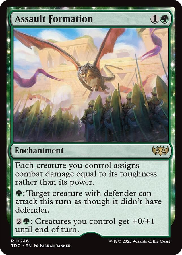 0246 Assault Formation R Commander: Tarkir: Dragonstorm