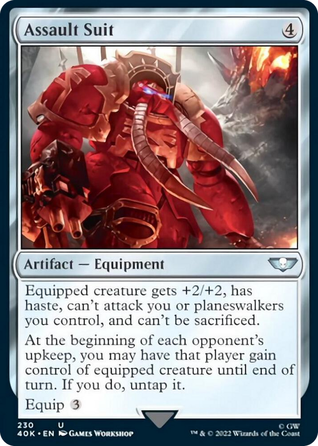 0230 Assault Suit U Universes Beyond: Warhammer 40,000