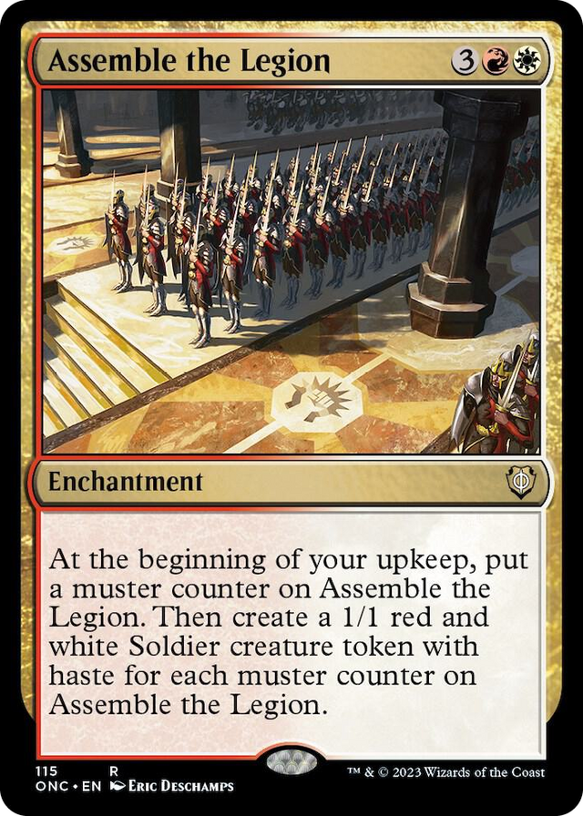 0115 Assemble the Legion R Commander: Phyrexia: All Will Be One