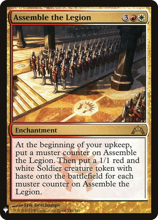 Assemble the Legion #142 R - The List Reprints Pokemon card