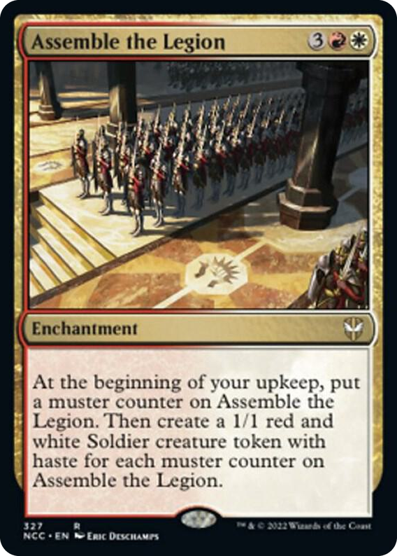 Assemble the Legion #327 R - Commander: Streets of New Capenna Pokemon card