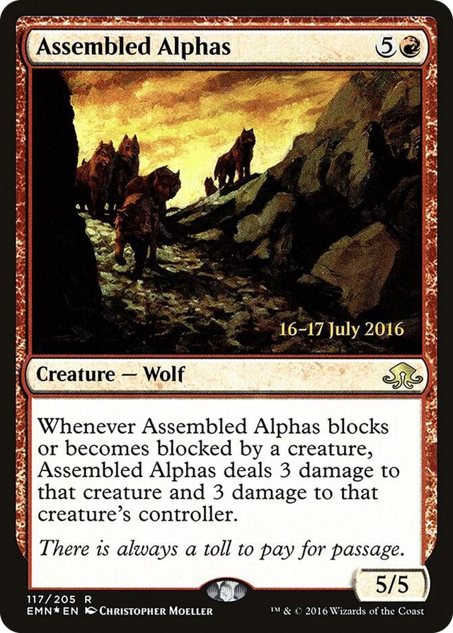 0117 Assembled Alphas R Prerelease Cards