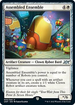 0003 Assembled Ensemble U Unfinity