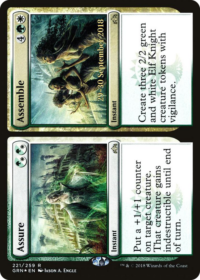 0221 Assure // Assemble R Prerelease Cards