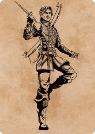0062 Astarion, the Decadent Art Card S Art Series: Commander Legends: Battle for Baldur's Gate
