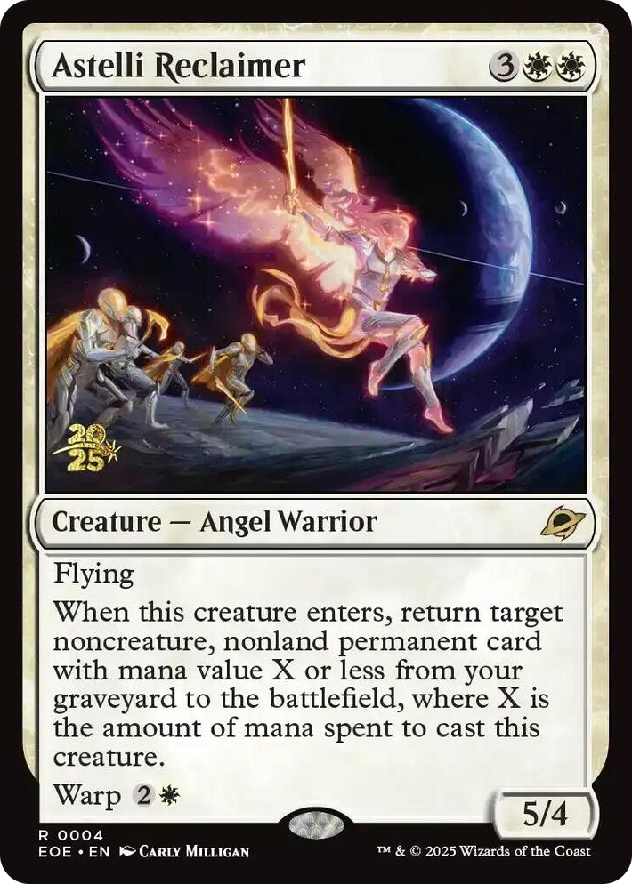 0004 Astelli Reclaimer R Prerelease Cards