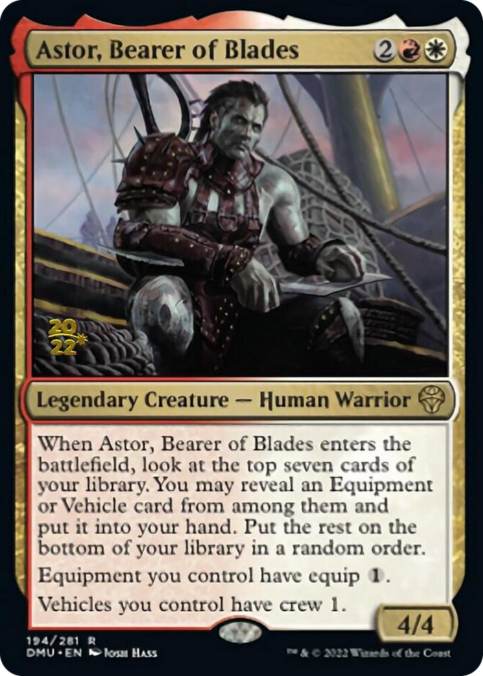 Astor, Bearer of Blades #194 R - Prerelease Cards Pokemon card