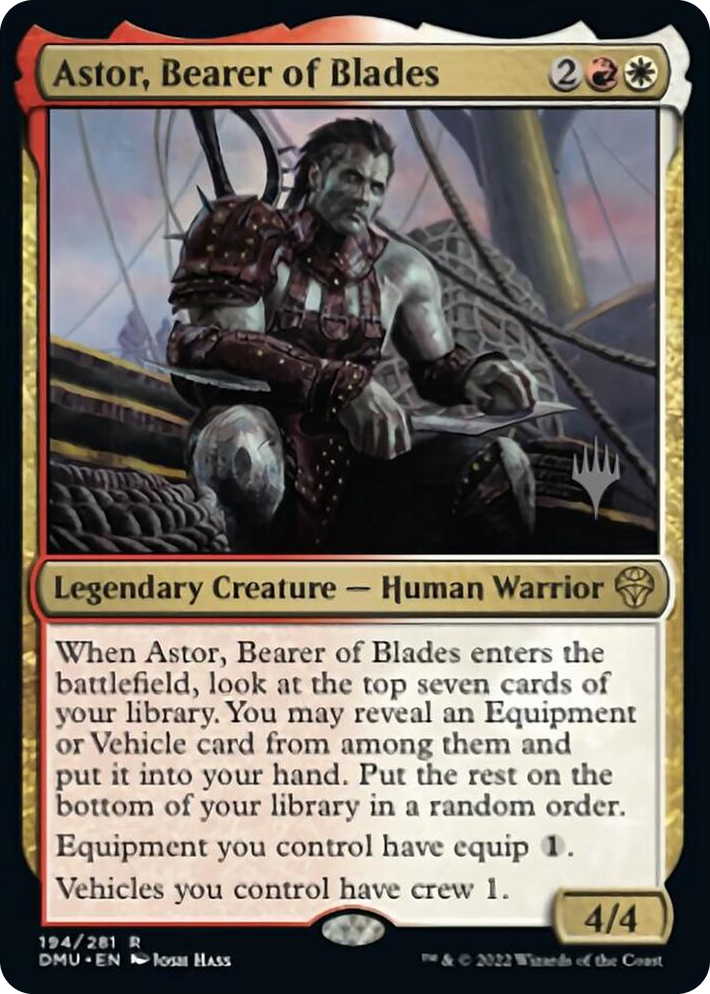 0194 Astor, Bearer of Blades R Promo Pack: Dominaria United