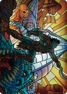 0068 Astor, Bearer of Blades Art Card S Art Series: Dominaria United