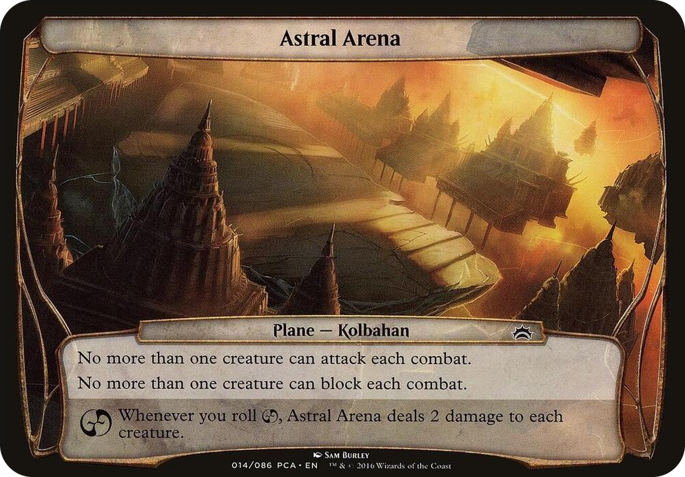 0011 Astral Arena (Planechase Anthology) S Oversize Cards