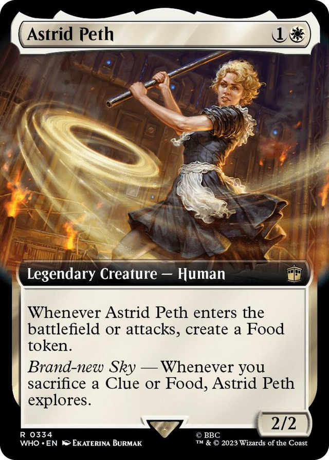 0334 Astrid Peth (Extended Art) R Universes Beyond: Doctor Who