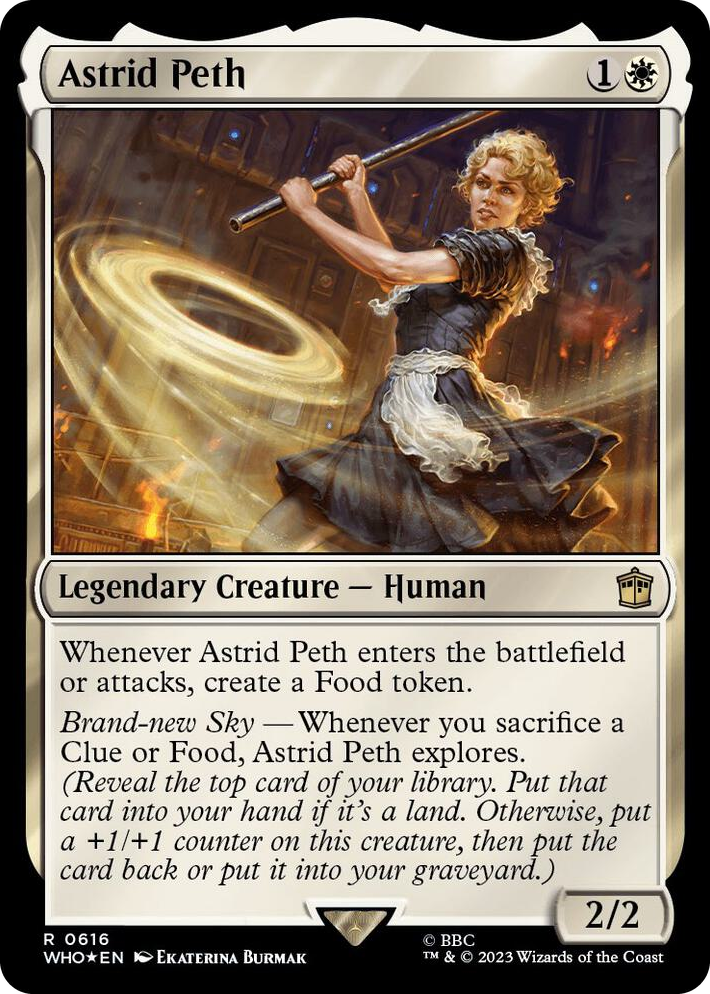 0616 Astrid Peth (Surge Foil) R Universes Beyond: Doctor Who