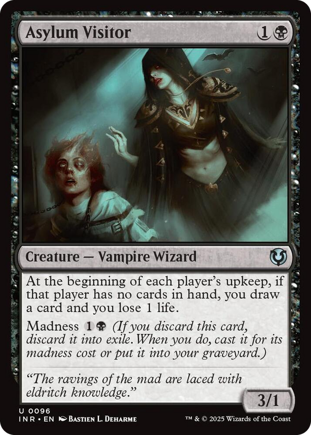 0096 Asylum Visitor U Innistrad Remastered