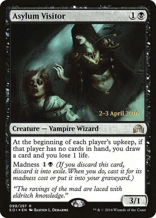 0099 Asylum Visitor R Prerelease Cards