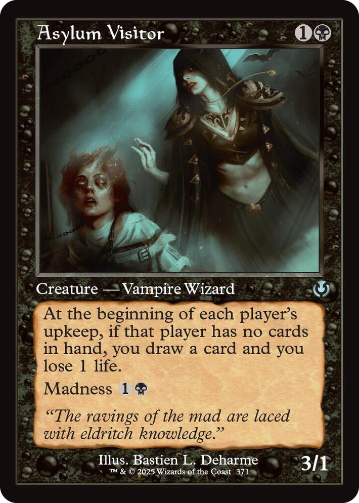 0371 Asylum Visitor (Retro Frame) U Innistrad Remastered