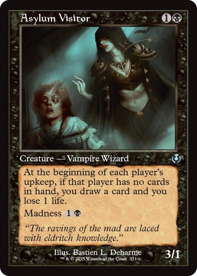 0371 Asylum Visitor (Retro Frame) U Innistrad Remastered