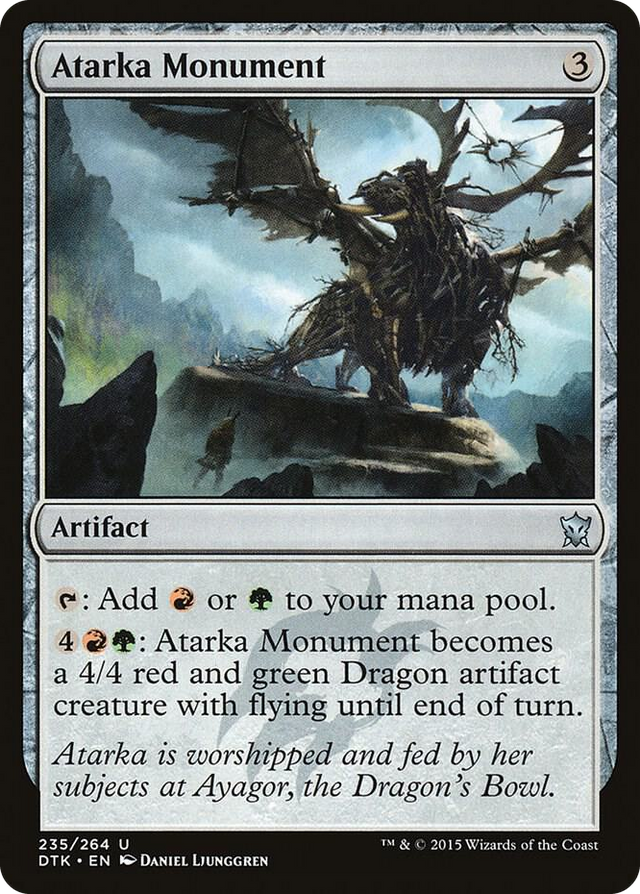0235 Atarka Monument U Dragons of Tarkir