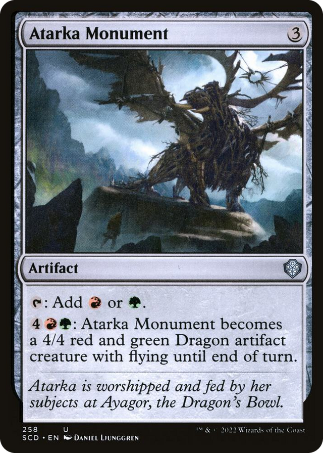 0258 Atarka Monument U Starter Commander Decks