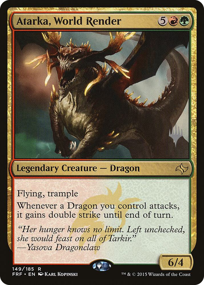 0149 Atarka, World Render R Promo Pack: Core Set 2021