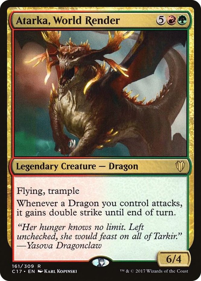 0161 Atarka, World Render R Commander 2017