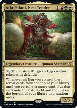 0142 Atla Palani, Nest Tender M Commander: Dominaria United