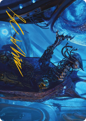 0012 Atmosphere Surgeon Art Card (Gold-Stamped Signature) S Art Series: Phyrexia: All Will Be One