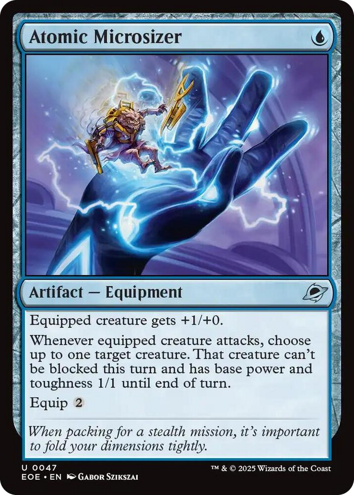 Atomic Microsizer #47 U - Edge of Eternities Pokemon card