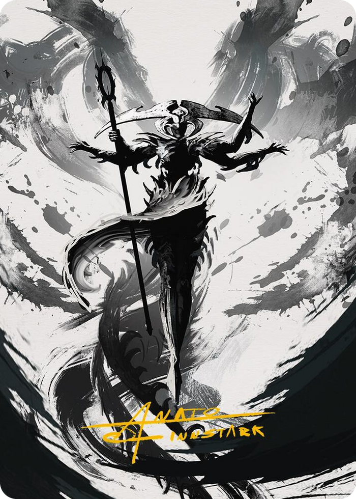 Atraxa, Grand Unifier Art Card (77/81) (Gold-Stamped Signature) #77 S - Art Series: Phyrexia: All Will Be One Pokemon card