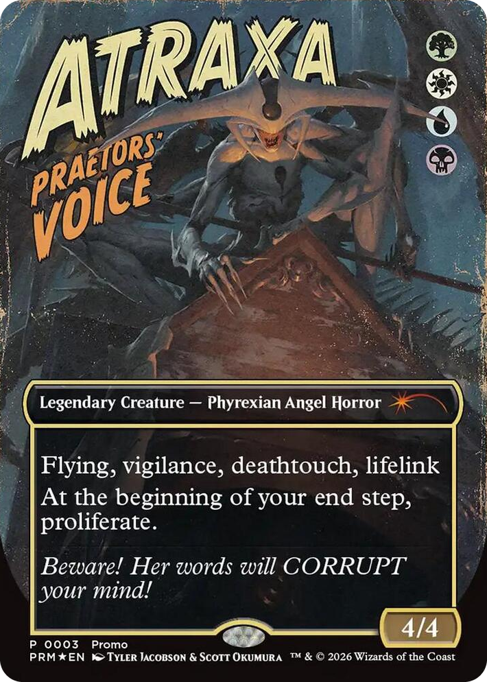0003 Atraxa, Praetors' Voice P MagicFest Cards