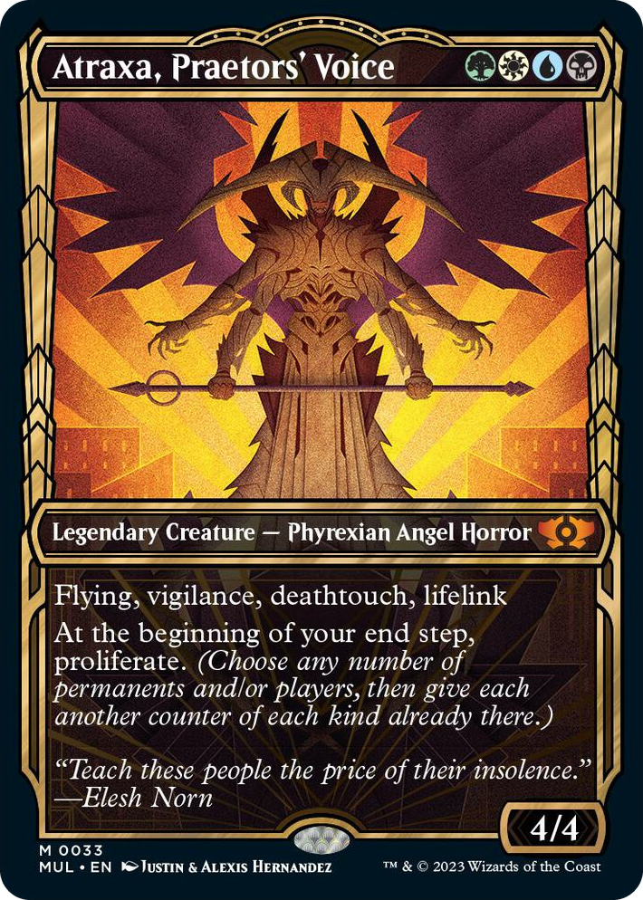0033 Atraxa, Praetors' Voice M March of the Machine: Multiverse Legends