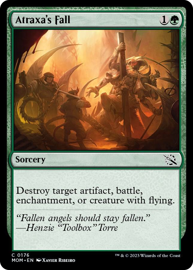 Atraxa's Fall #176 C - March of the Machine Pokemon card