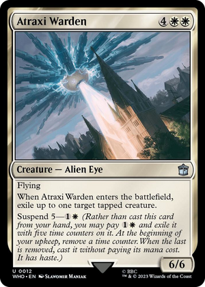 0012 Atraxi Warden U Universes Beyond: Doctor Who