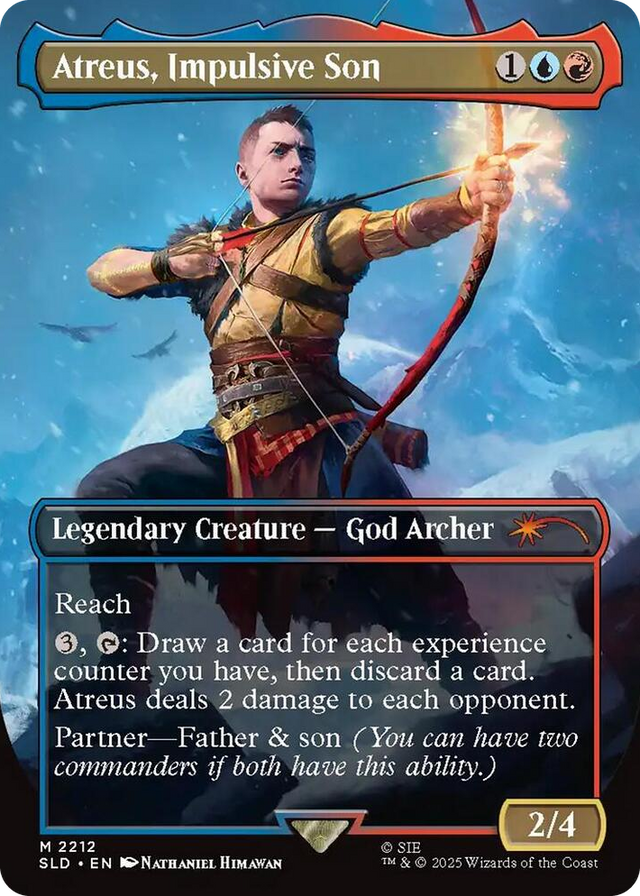 2212 Atreus, Impulsive Son M Secret Lair Drop Series
