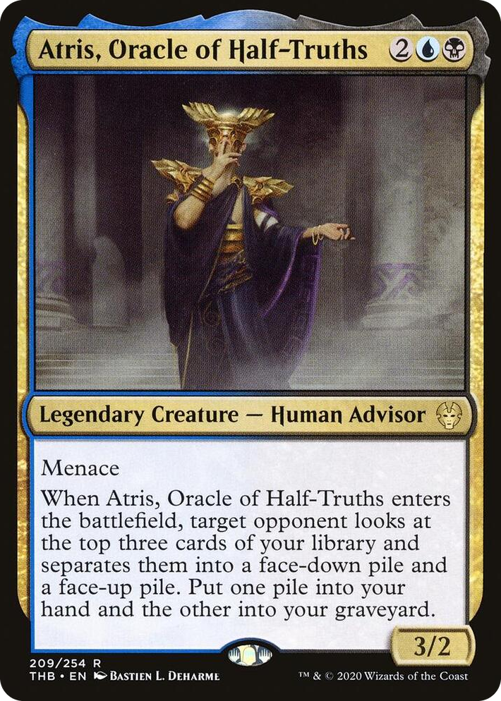 0209 Atris, Oracle of Half-Truths R Theros Beyond Death