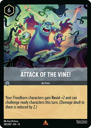 0202 Attack of the Vine! Rare Attack of the Vine!