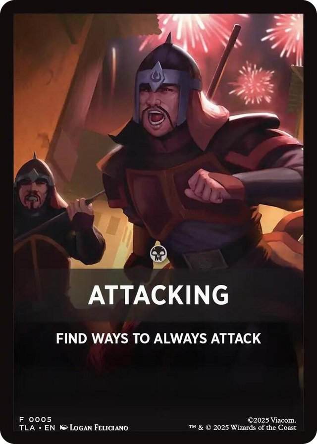 0005 Attacking Theme Card T The Last Airbender