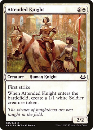 0001 Attended Knight C Modern Masters 2017