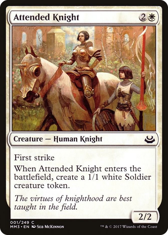 0001 Attended Knight C Modern Masters 2017
