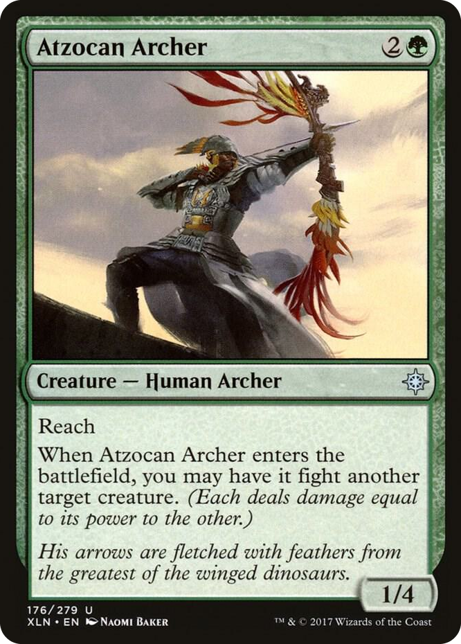 0176 Atzocan Archer U Ixalan