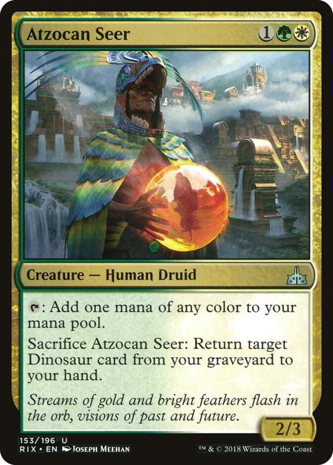0153 Atzocan Seer U Rivals of Ixalan