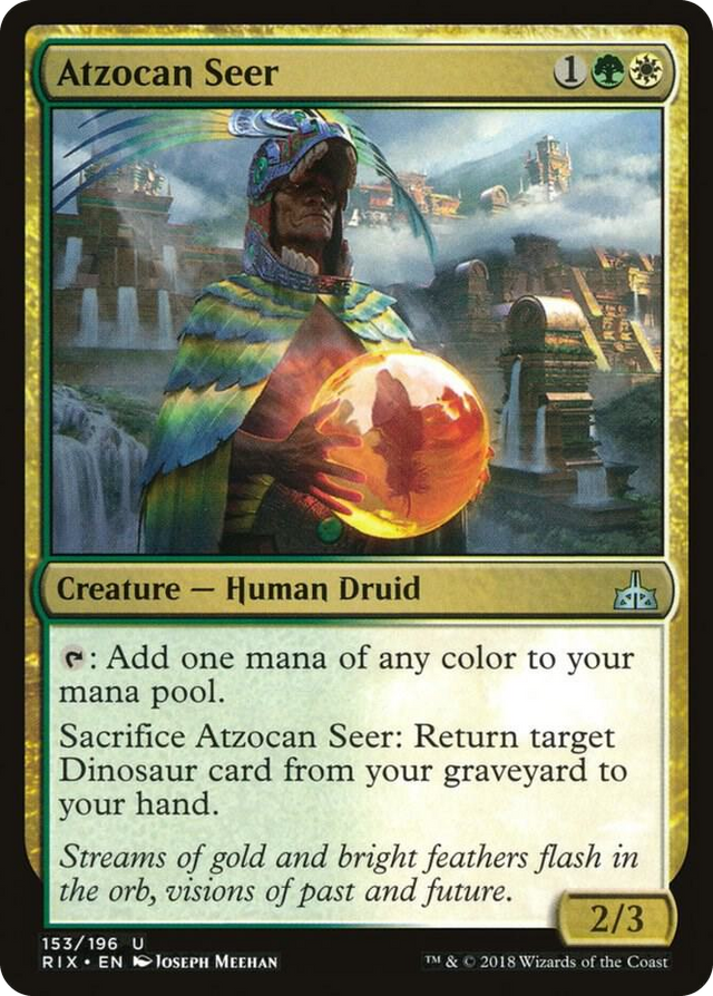 0153 Atzocan Seer U Rivals of Ixalan