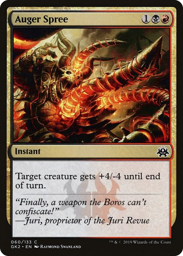 0060 Auger Spree C Ravnica Allegiance: Guild Kits
