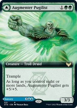 0321 Augmenter Pugilist (Extended Art) R Strixhaven: School of Mages