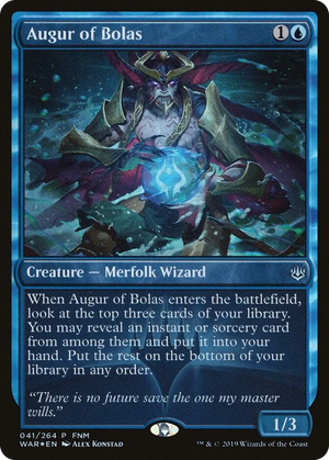0041 Augur of Bolas P FNM Promos
