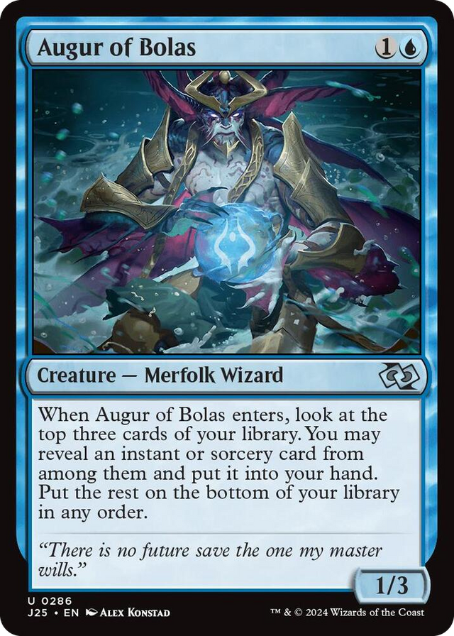 0286 Augur of Bolas U Foundations Jumpstart