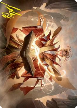 0054 Augusta, Dean of Order Art Card (Gold-Stamped Signature) S Art Series: Strixhaven